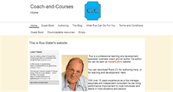 Desktop Screenshot of coach-and-courses.com